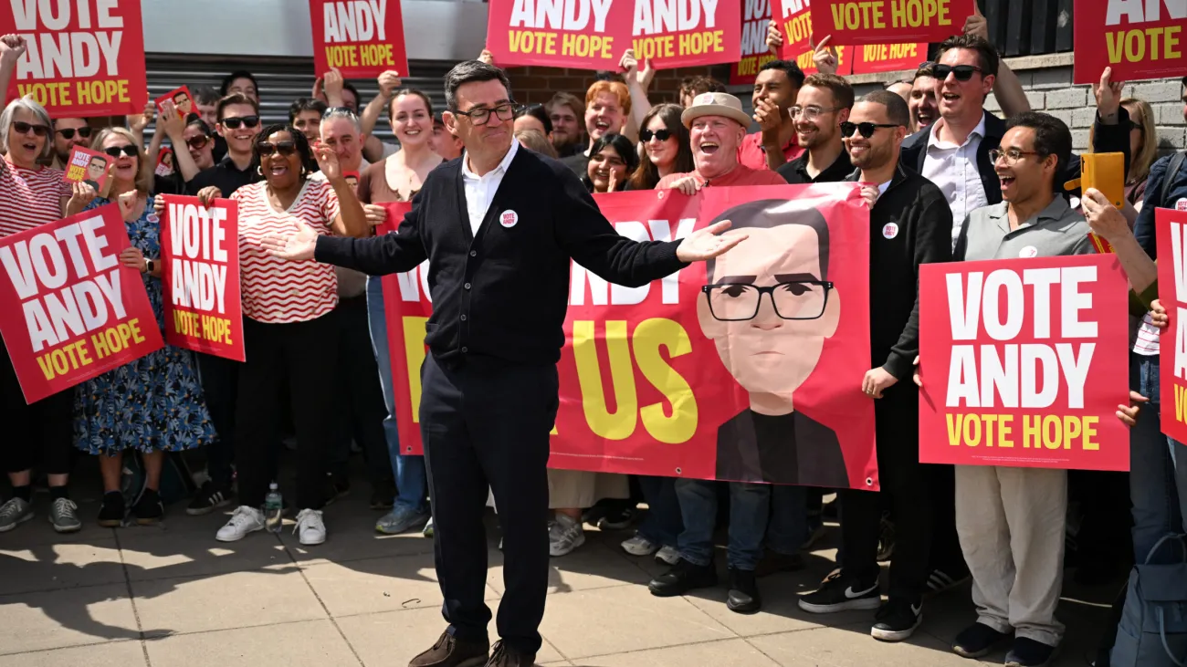 Andy Burnham wins a huge majority in Makerfield byelection to enable a Starmer leadership challenge Andy Burnham wins a huge majority in Makerfield byelection to enable a Starmer leadership challenge | Urgent Story