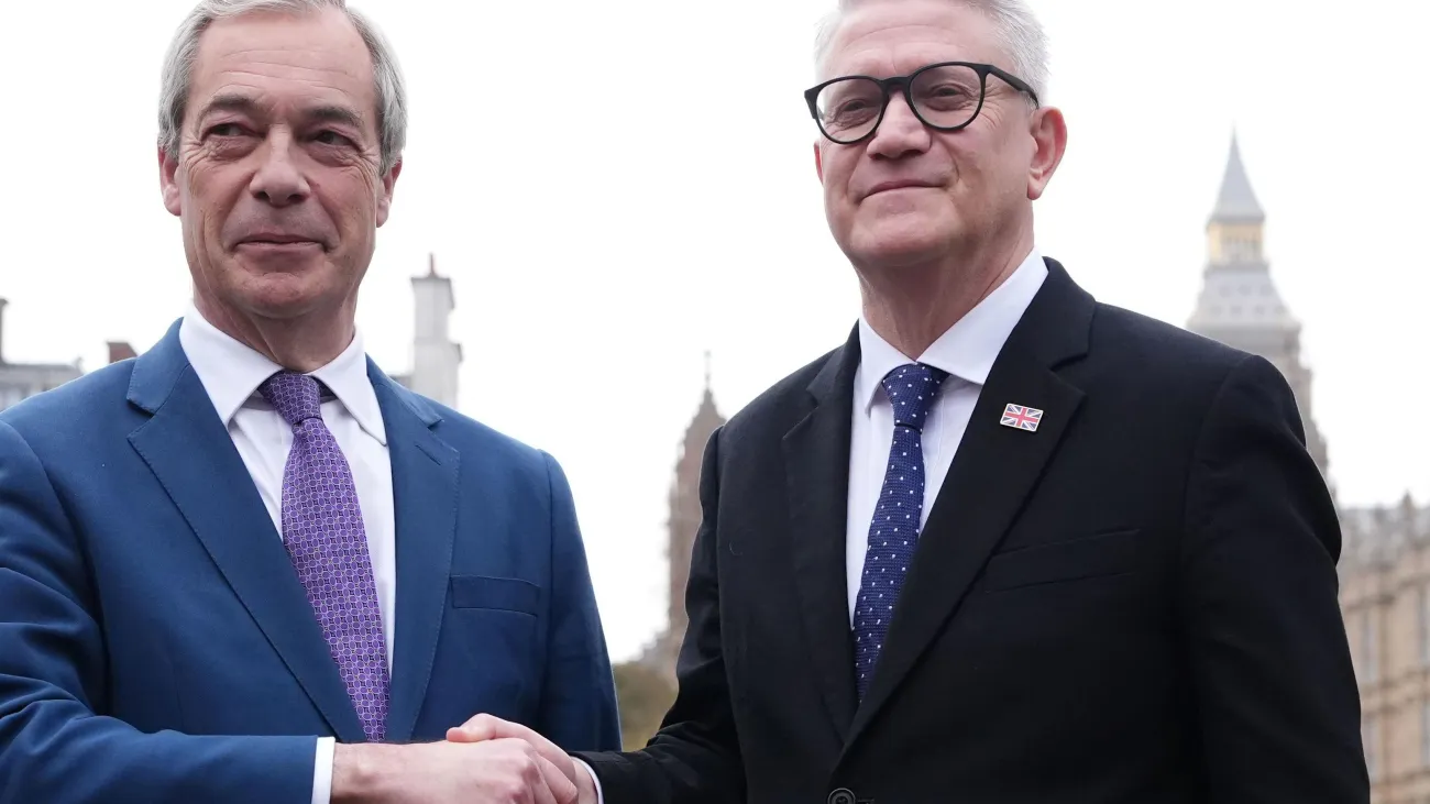 Badenoch attacks Farage over a £5m gift and rules out a Tory-Reform pact Badenoch attacks Farage over a £5m gift and rules out a Tory-Reform pact | Urgent Story